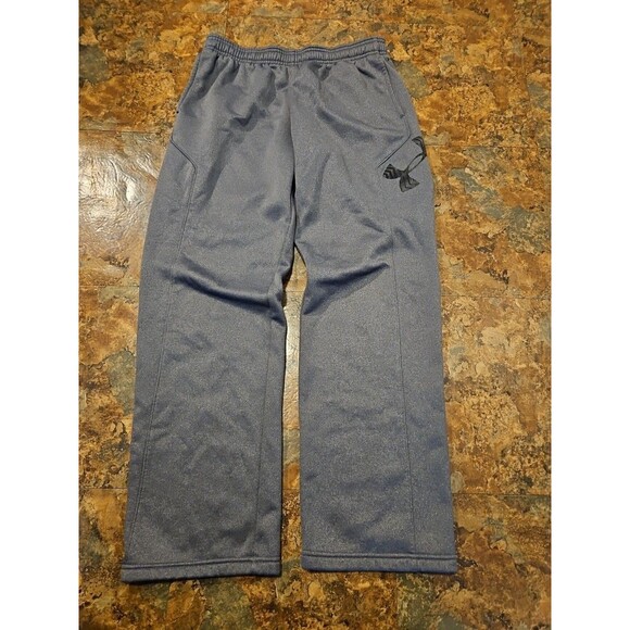 UnderArmour Fleece Storm ColdGear Athletic Loose Fit YXL jogging pants gray(A818 - Picture 2 of 6